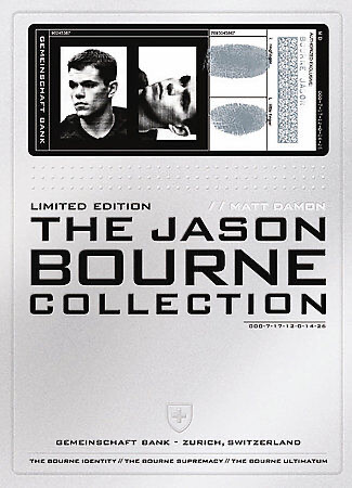 Jason Bourne Collection: The Bourne Identity (2002/ Widescreen) / The Bourne Supremacy / The Bourne Ultimatum - DVD