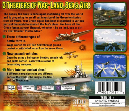 Army Men: World War - Land Sea Air - PS1