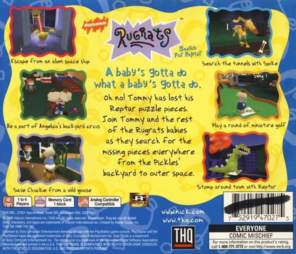Rugrats: Search for Reptar - Greatest Hits - PS1