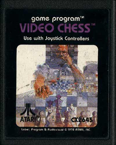Video Chess (Picture Label) - Atari 2600