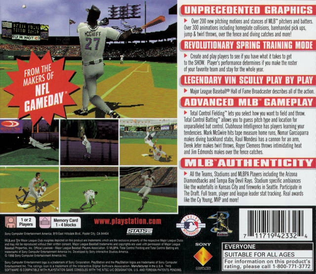 MLB 99 - PS1