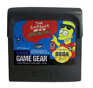 Simpsons Bart vs the Space Mutants, The - Game Gear