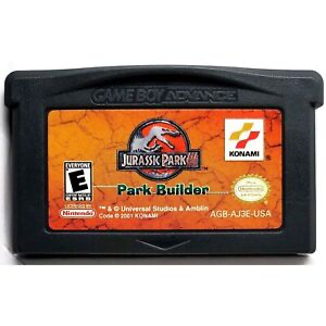 Jurassic Park III Park Builder - Game Boy Advance