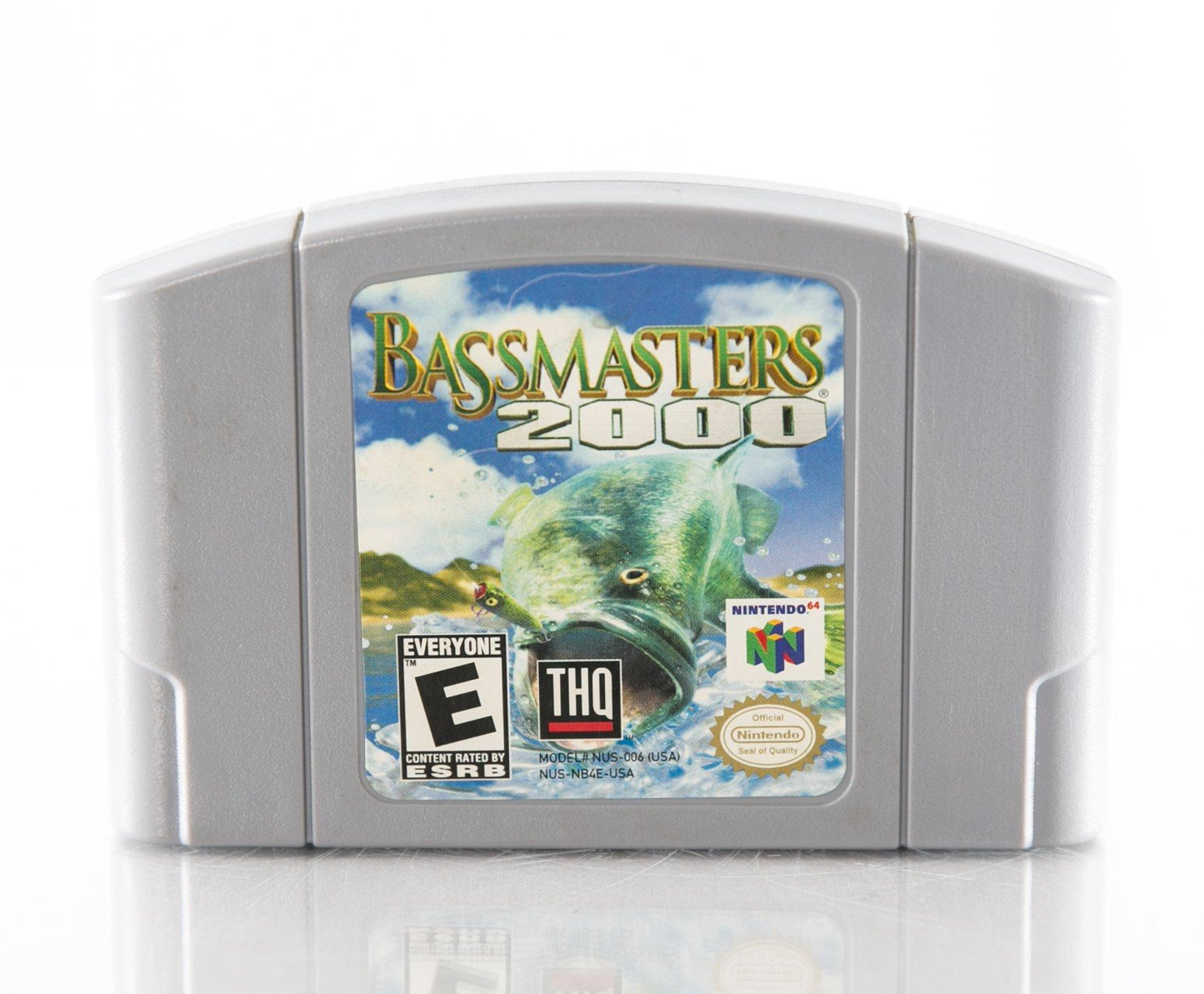 Bassmasters 2000 (Gray Cartridge) - N64