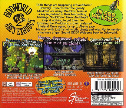 Oddworld: Abe's Exoddus - PS1
