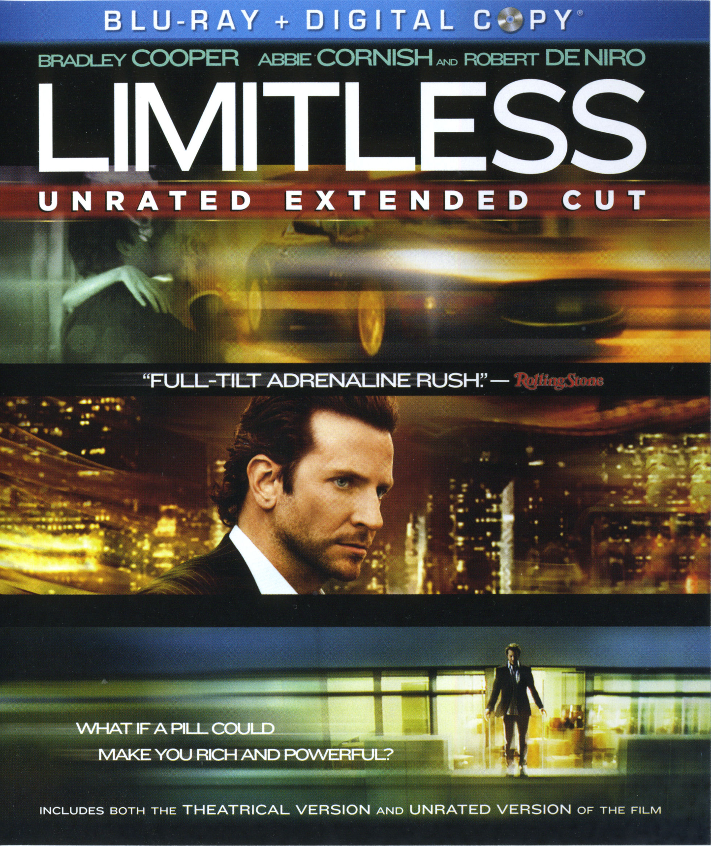 Limitless - Blu-ray Action/Adventure 2011 UR
