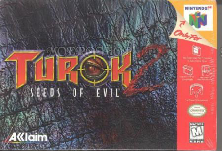 Turok 2 Seeds of Evil (Black Cartridge) - N64