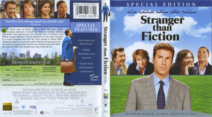 Stranger Than Fiction - Blu-ray Comedy 2006 PG-13