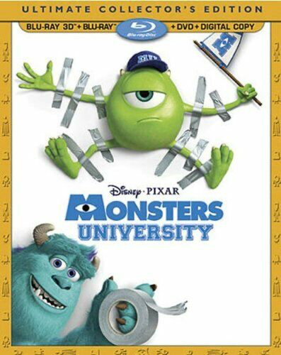 Monsters University - 3D Blu-ray Animation 2013 G