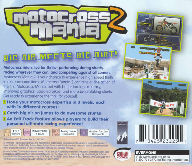 Motocross Mania 2 - PS1