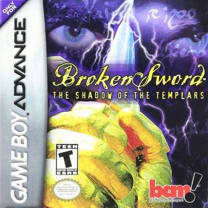 Broken Sword The Shadow of the Templars - Game Boy Advance