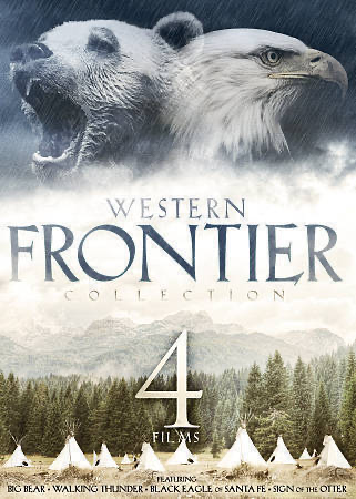 Western Frontier Collection: 4 Films: Big Bear / Walking Thunder / Sign Of The Otter / Black Eagle Of Santa Fe - DVD