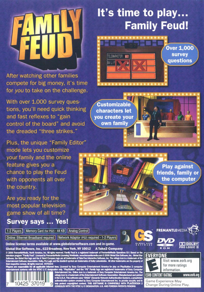Family Feud Used PS2 Games For Sale Retro Game Store