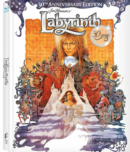 Labyrinth 30th Anniversary Edition Digibook - Blu-ray Fantasy 1986 PG
