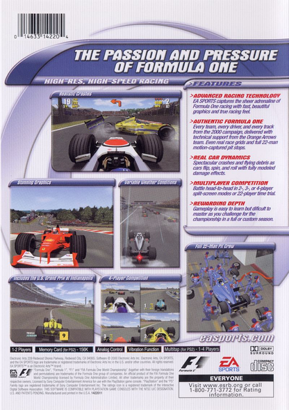 F1 Championship Season 2000 - PS2