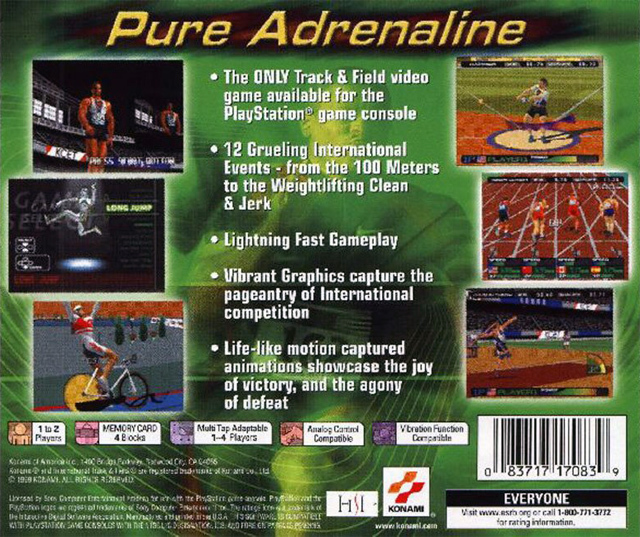 International Track and Field 2000 - PS1