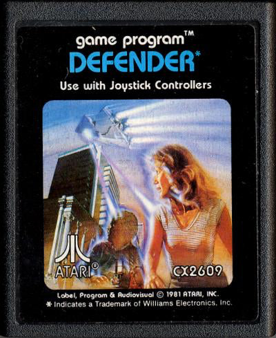 Defender (Picture Label) - Atari 2600