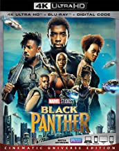 Black Panther - 4K Blu-ray Action/Adventure 2018 PG-13