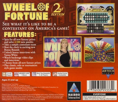 Wheel of Fortune: 2nd Edition - PS1