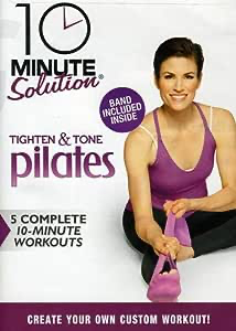 10 Minute Solution: Tighten & Tone Pilates - DVD