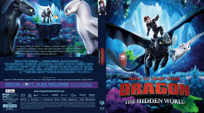 How To Train Your Dragon: The Hidden World - Blu-ray Animation 2019 PG
