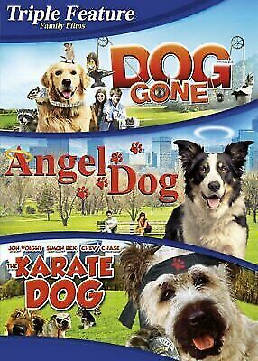 Triple Feature: Family Films: Dog Gone / Angel Dog / The Karate Dog - DVD