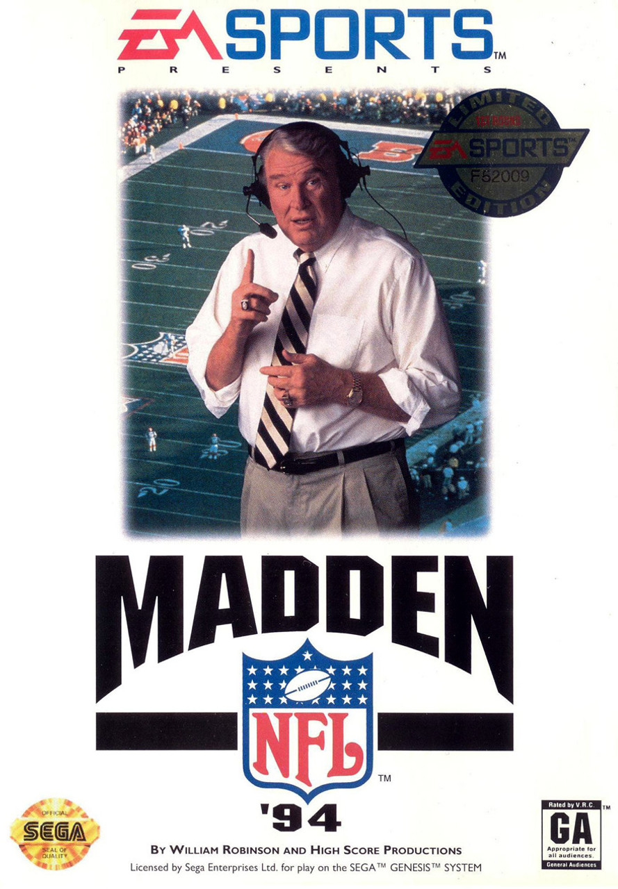 Madden NFL '94 - Genesis