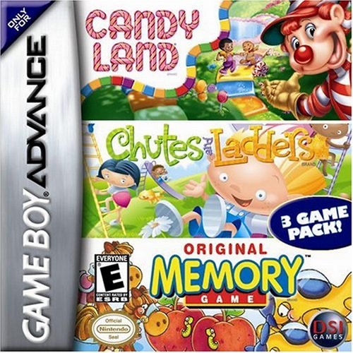 Candy Land Chutes and Ladders Memory - Game Boy Advance