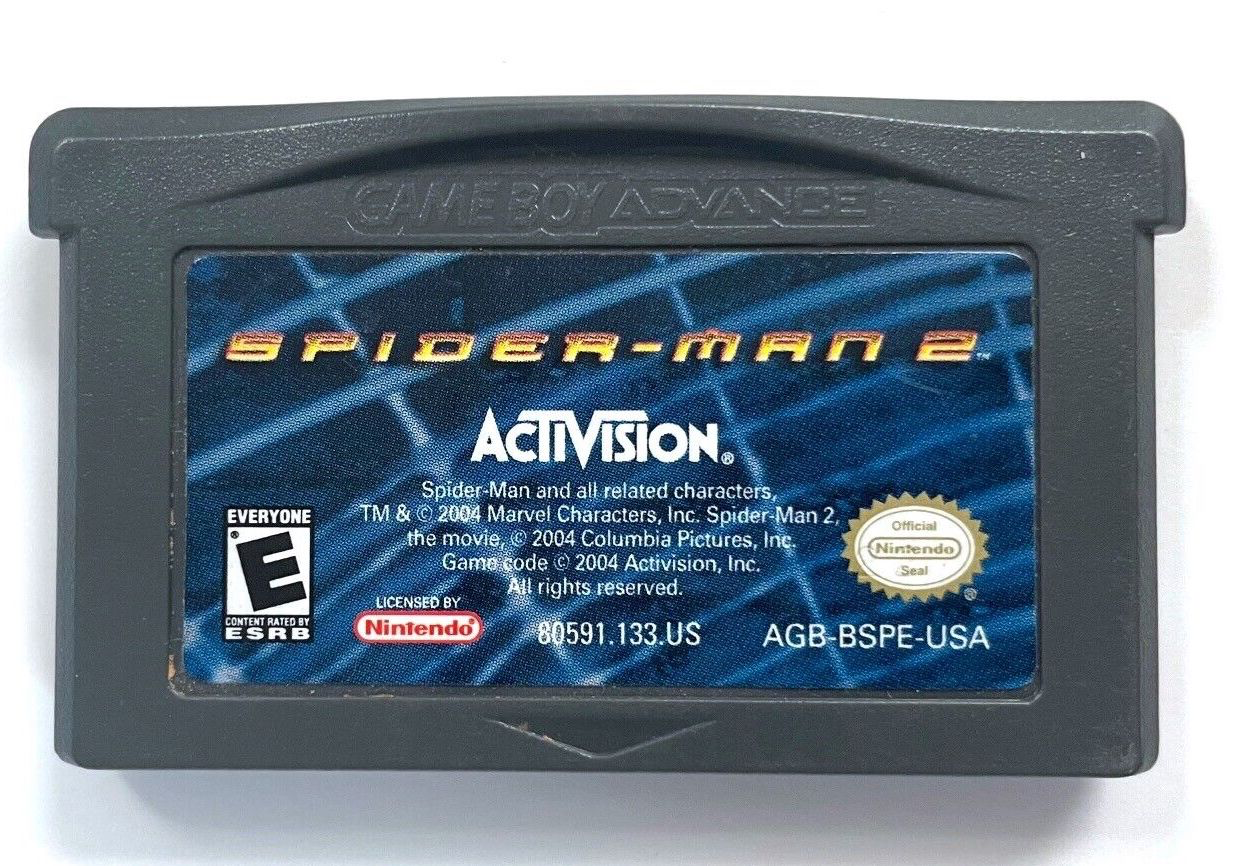 Spiderman 2 - Game Boy Advance