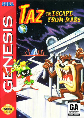Taz in Escape from Mars - Genesis