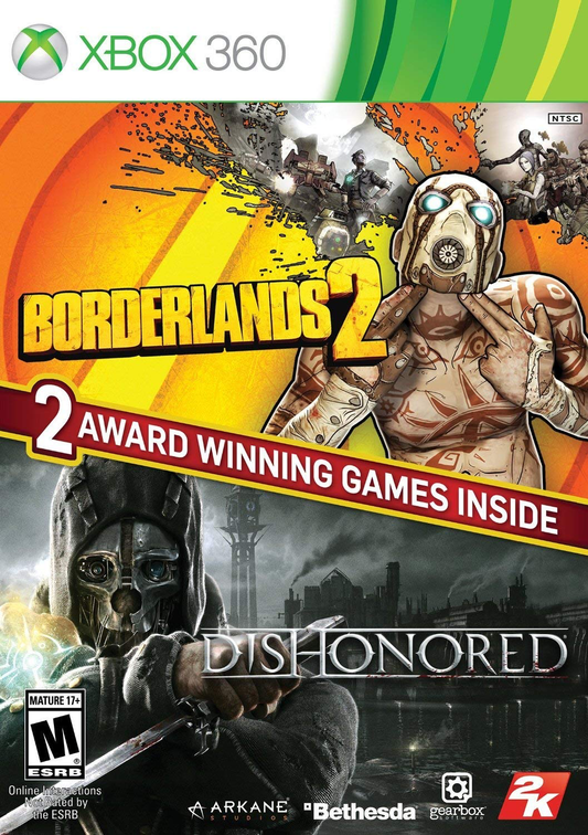 Borderlands 2 + Dishonored Double Pack - Xbox 360