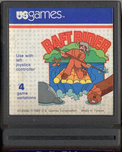 Raft Rider (Beveled Cartridge) - Atari 2600