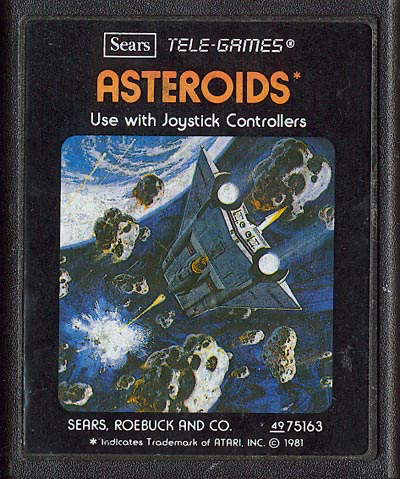 Asteroids (Picture Tele-Games) - Atari 2600