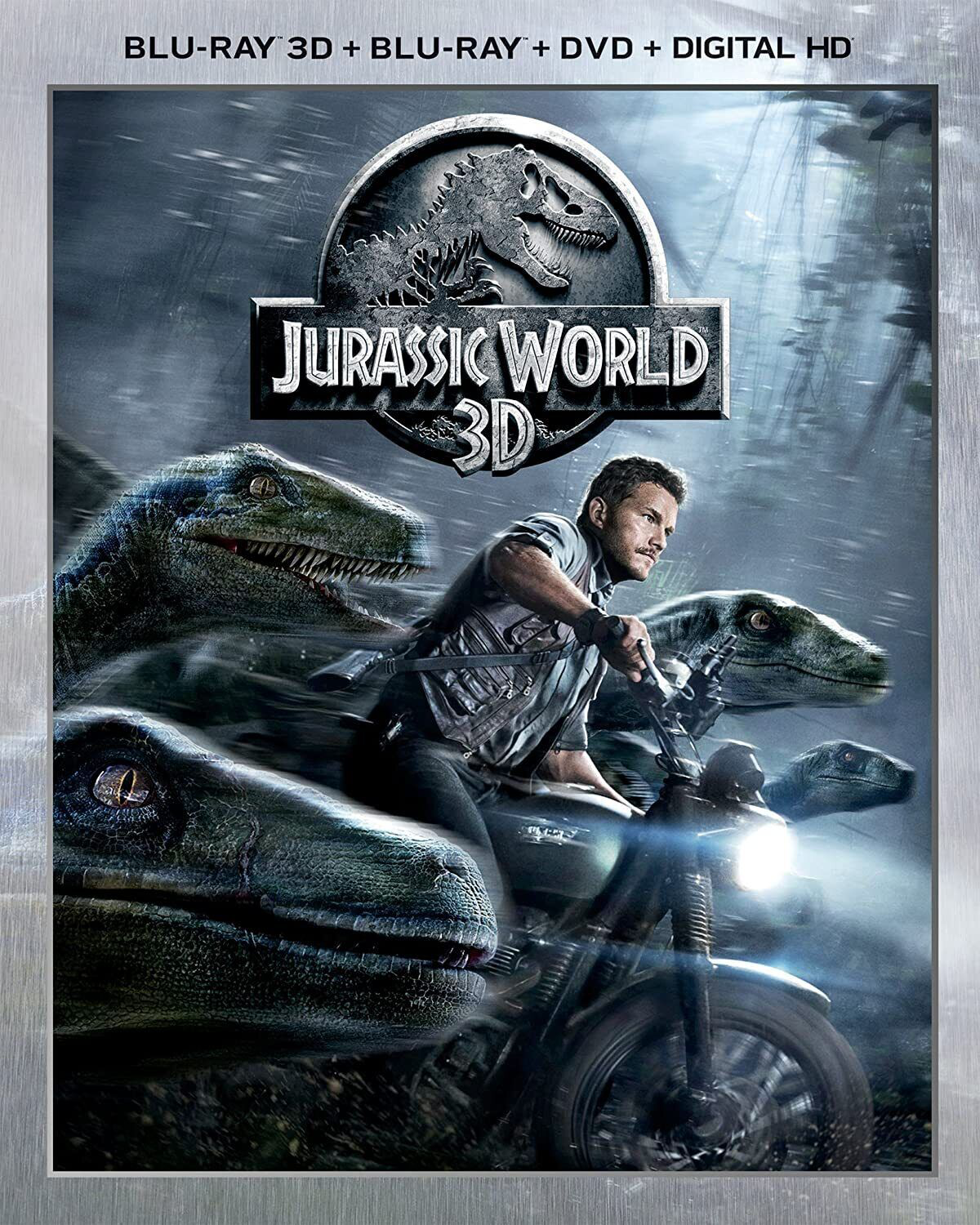 Jurassic World Limited Edition - 3D Blu-ray SciFi 2015 PG-13