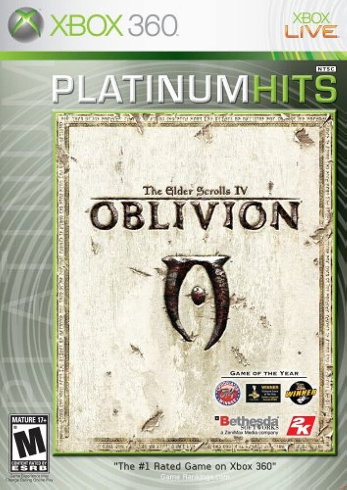 Elder Scrolls IV: Oblivion - Platinum Hits - Xbox 360