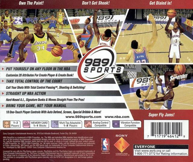 NBA ShootOut 2002 - PS1
