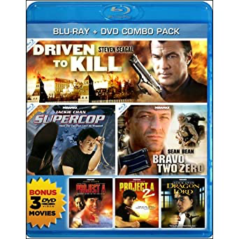 3-Film Action Collection: Driven To Kill / Supercop / Bravo Two Zero - Blu-ray Action/Adventure VAR R