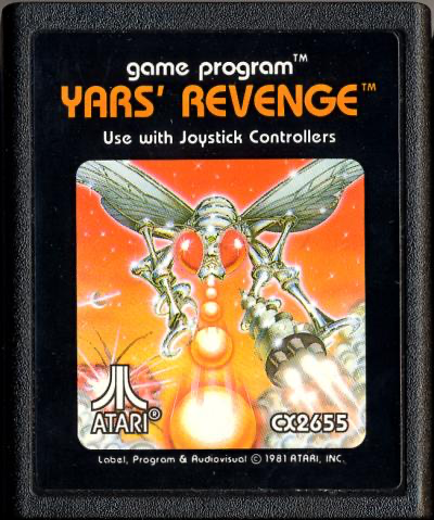 Yars' Revenge (Picture Label) - Atari 2600