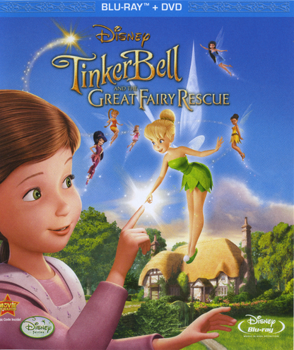 Tinker Bell And The Great Fairy Rescue - Blu-ray Animation 2010 G