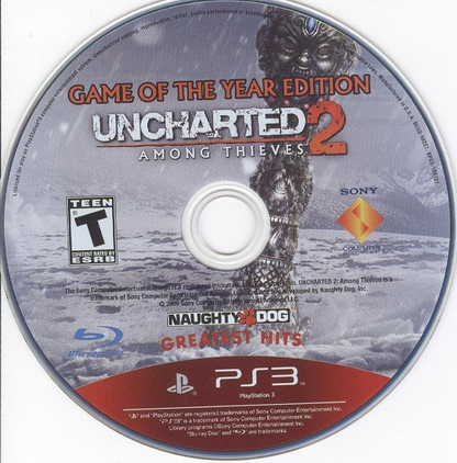 Uncharted lot of 2 ps3 Uncharted 1 Uncharted 2 PlayStation 3 Games Both  Complete 