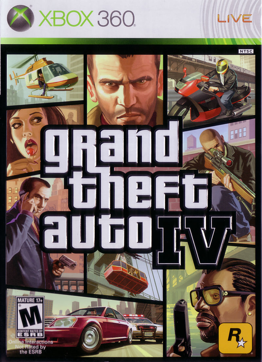 Grand Theft Auto 4 - Xbox 360