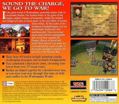 Warhammer: Shadow of the Horned Rat - PS1
