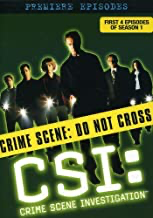 CSI: Crime Scene Investigation: The 1st Season, Vol. 1 - DVD