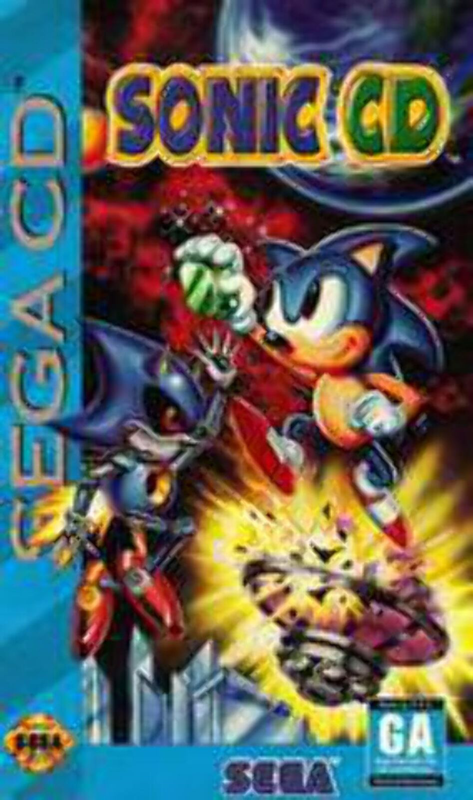Sonic CD (Longbox) - Sega CD