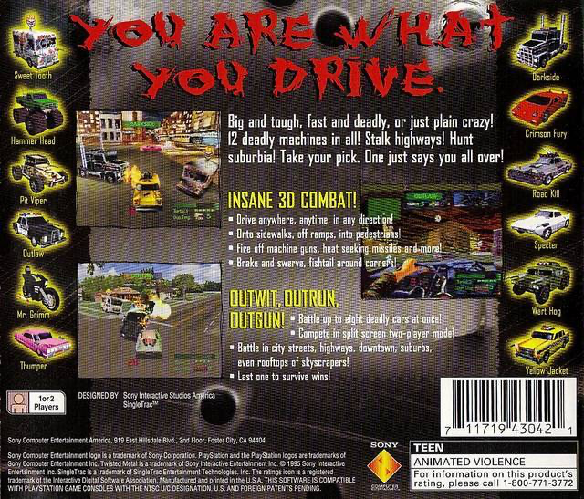 Twisted Metal - PS1