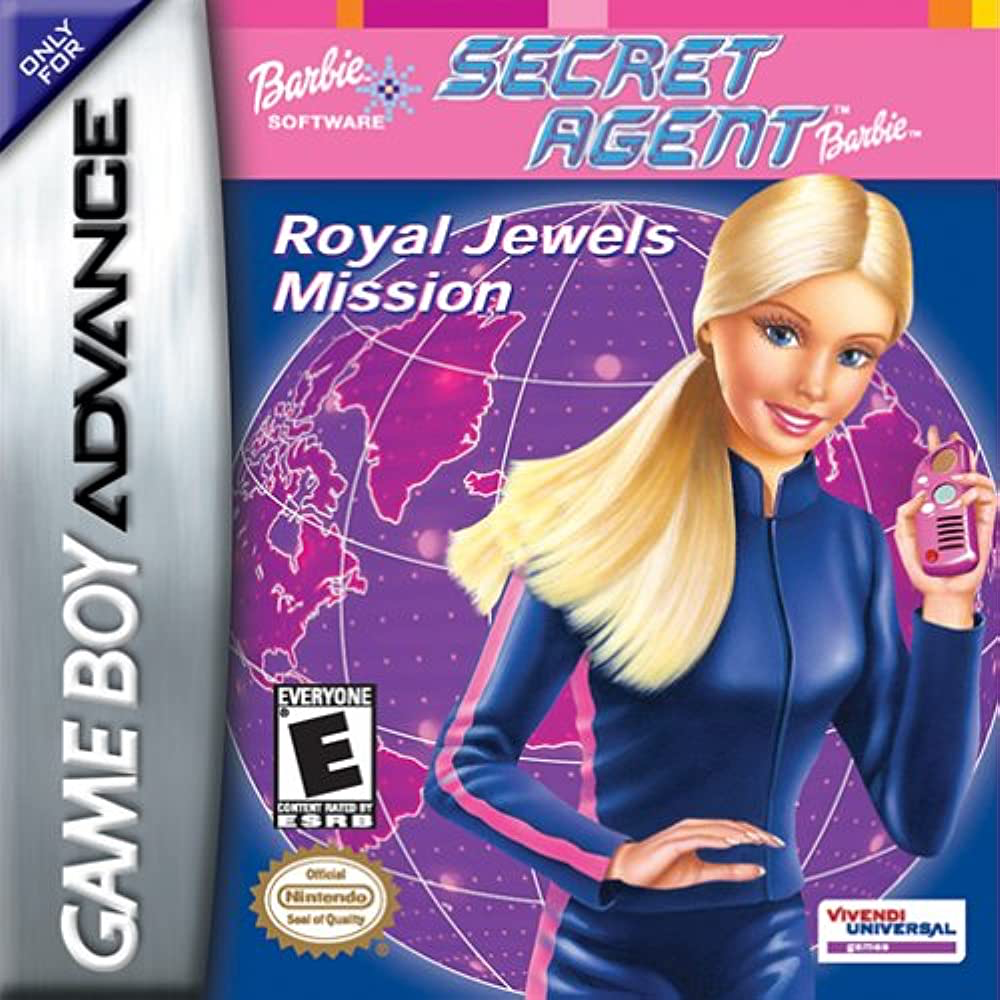 Barbie Software: Secret Agent Barbie - Royal Jewels Mission - Game Boy Advance