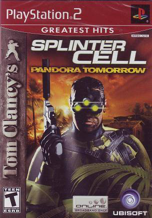 Tom Clancy's Splinter Cell: Pandora Tomorrow - Greatest Hits - PS2