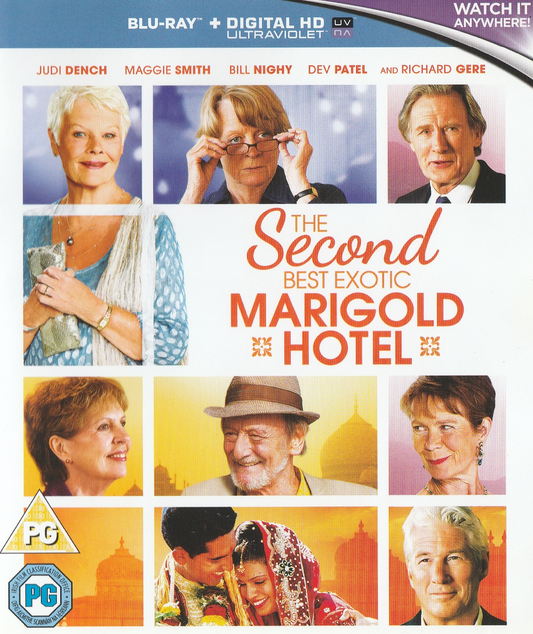 Second Best Exotic Marigold Hotel - Blu-ray Comedy 2015 PG