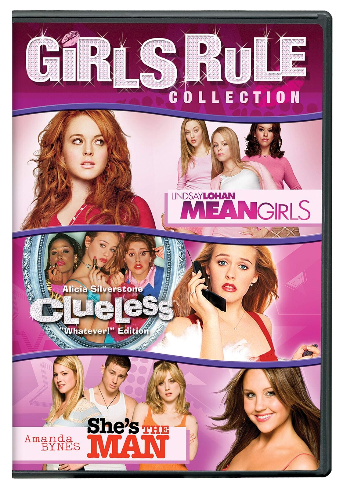 Girls Rule Collection: Mean Girls / Clueless / She's The Man - DVD