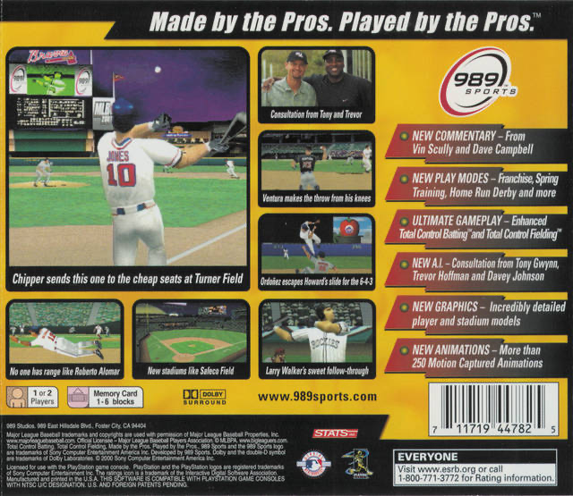 MLB 2001 - PS1